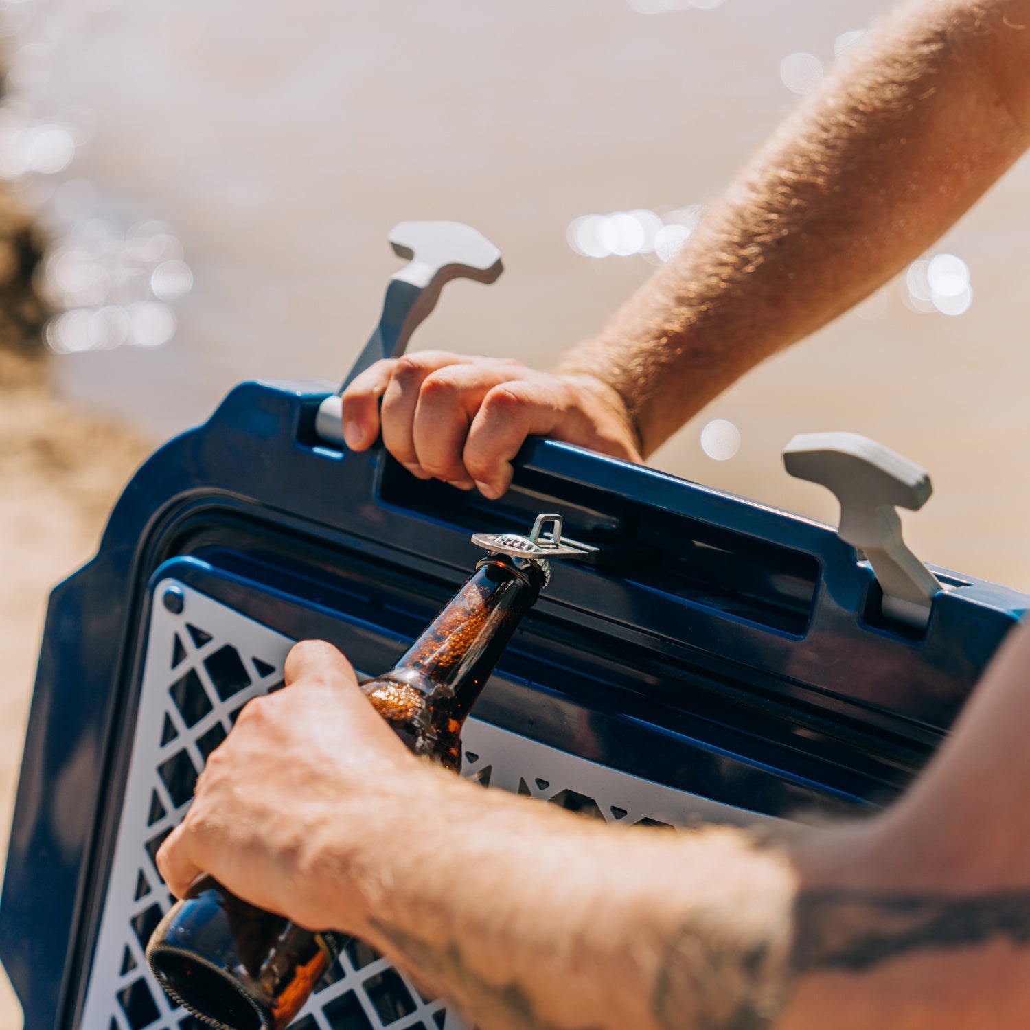 45 QT Ultra-Tough Wheeled Cooler