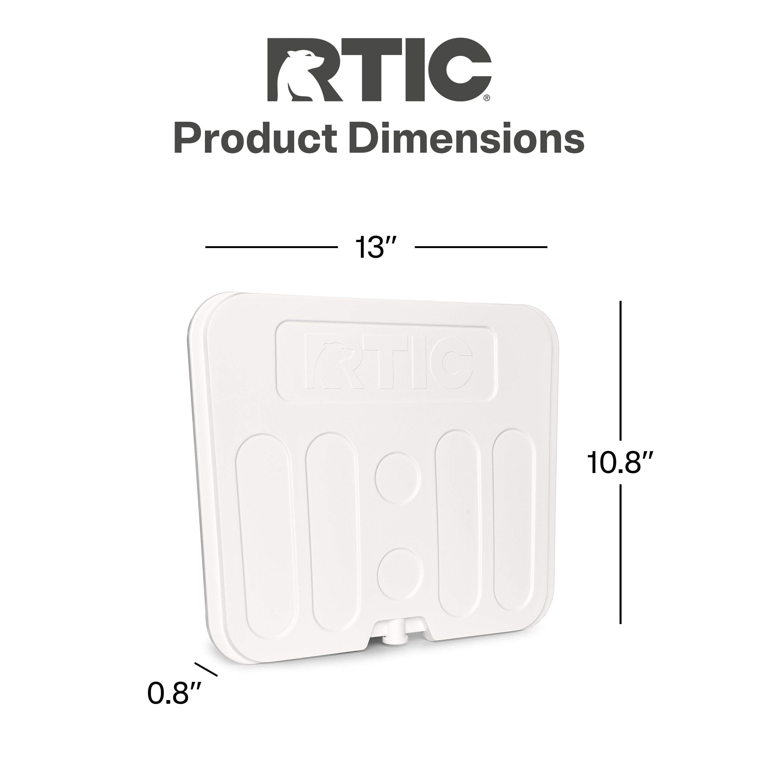 Ultra-Tough Cooler Freezable Divider
